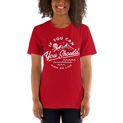 You Should! Women's Red T