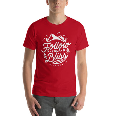 Follow Your Bliss Men's Red T